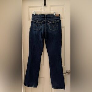 Women’s Levi’s 515 Classic bootcut blue jeans, size 12 Mid Rise